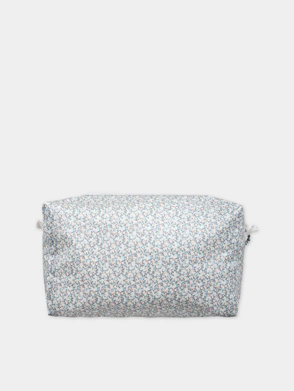 Light blue cluch for baby kids with  flower print